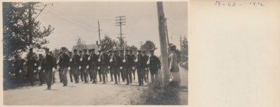 Click to view full size image
==============
Abington, Massachusetts Parade 1912 Album
THIS HAS BEEN DONATED TO THE HISTORICAL SOCIETY OF OLD ABINGTON.
Abington Massachusetts Parade, 1912
(The Back has the Writing of 59-63-1912)
NOTE: The Photos are of very poor quality
Abington, Massachusetts Parade 1912 Album
THIS HAS BEEN DONATED TO THE HISTORICAL SOCIETY OF OLD ABINGTON.
Abington Massachusetts Parade, 1912
(The Back has the Writing of 59-63-1912)
NOTE: The Photos are of very poor quality