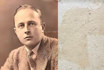 Click to view full size image
==============
Robert Edward Frederick "Bob" Tendall
THIS HAS BEEN RETURNED TO FAMILY
This Photo States: "R. E. F. Tendall"
(Robert Edward Frederick "Bob" Tendall)
Robert Edward Frederick "Bob" Tendall
THIS HAS BEEN RETURNED TO FAMILY
This Photo States: "R. E. F. Tendall"
(Robert Edward Frederick "Bob" Tendall)