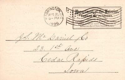 Sylvester M. Grinnell-Grenell

This was Donated by Mary Muhlfeld

Pvt. Sylvester M. Grenell Civil War Document

NOTE: His military records used this spelling of his last name, Grinnell, but more recent records used the more preferred spelling, Grenell.
