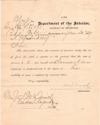 Redding Money Garrison

This was Donated by Mary Muhlfeld

Civil War Document for Redding Money Garrison
