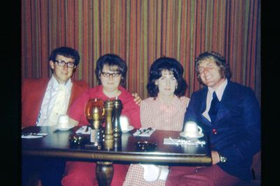 The Noel Family

This 35MM Slide States: "Leo, Susie, Sharon & Skip, 1972"

NOTE: This is believed to be Gilbert Leo “Skip” Noel,  his wife Sharon Elwood, his brother Leonard Noel and his wife Susan, last name unknown.


