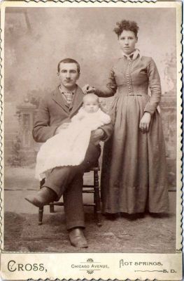 Phillip Duff & Family

This was Shared by Dennis Schildhauer.

This Cabinet Card Photo States: "Phillip Duff & Family".

The Photographers name is "Cross", Hot Springs, South Dakota.
