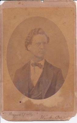 Samuel Albert Owen

This was Shared by Summer Owens.

This CdV Photograph States: "Samuel Albert Owen (papa)"
