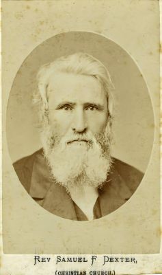 Rev. Samuel F. Dexter

This was shared by a anonymous member.

This CdV Photograph States: "Rev. Samuel F. Dexter (Christian Church)
