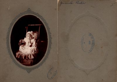 Click to view full size image
==============
Juanita Porter
This was Donated by Cheryl Webber/The Terry Girls Genealogy.
This photo mounted on board states: "Juanita Porter"
The Photographers name is "Sorensen"
Juanita Porter
This was Donated by Cheryl Webber/The Terry Girls Genealogy.
This photo mounted on board states: "Juanita Porter"
The Photographers name is "Sorensen"