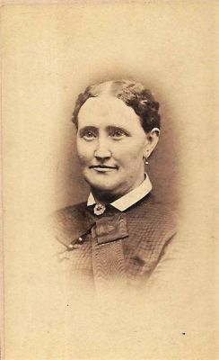 Mary Jane Conger Brainard

THIS HAS BEEN RETURNED TO FAMILY

This was Donated by Paul Skipper

This CdV Photograph is of Mary Jane Conger Brainard

The Photographers name is "E. O. Cook's Photographic Gallery, Rockford, Illinois
