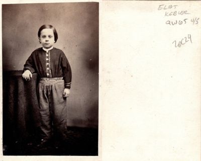 Click to view full size image
==============
Eliot Kebler
This was Donated by Cheryl Webber/The Terry Girls Genealogy.
This CdV Photograph states: "Eliot Kebler"
 Eliot Kebler
This was Donated by Cheryl Webber/The Terry Girls Genealogy.
This CdV Photograph states: "Eliot Kebler"