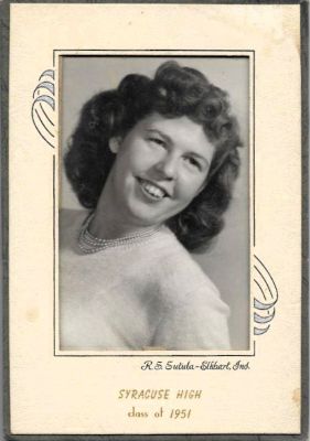 Katherine Cleo Kistler

THIS HAS BEEN RETURNED TO FAMILY

This photo has been identified as Katherine Cleo Kistler per the Syracuse High School - Echo Yearbook (Syracuse, IN) - Class of 1951. She was in the Senior class.

Photo was found in Antique Store in Bellingham, Washington

