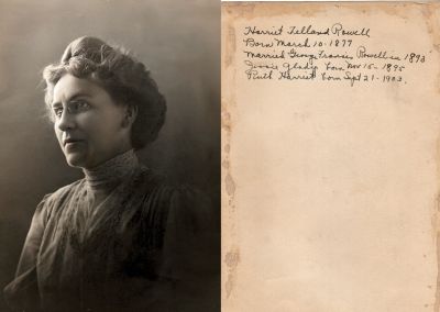 Harriet Amanda “Hattie” Felland Rowell Woodbridge

THIS HAS BEEN RETURNED TO FAMILY

This was Donated by by Cheryl Webber/The Terry Girls Genealogy.

This photo states: "Harriett Felland Rowell, Born 10 March 1877. Married George Francis Rowell in 1893. Jessie Gladys Born 15 November 1895 & Ruth Harriett Born 21 September 1903"
