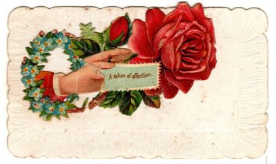 Ross Oxenford

This was Donated

This states: "A token of affection"

Underneath the rose it states: "Ross Oxenford"
