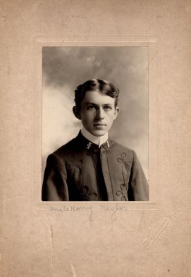 Harry Naylor

This was Donated by by Cheryl Webber/The Terry Girls Genealogy.

This photo mounted on board states: "Harry Naylor"

The Photographers name is "Saylor", Lancaster, Pennsylvania.

