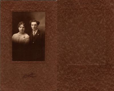 Click to view full size image
==============
Curly & Edith Morris
This was Donated by by Cheryl Webber/The Terry Girls Genealogy.
This photo states: "Curly & Edith Morris"
The Photographers name is "J. Edward Olson", Walla, Walla, Washington
Curly & Edith Morris
This was Donated by by Cheryl Webber/The Terry Girls Genealogy.
This photo states: "Curly & Edith Morris"
The Photographers name is "J. Edward Olson", Walla, Walla, Washington