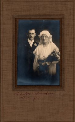 Grandpa & Grandma Grainger

This was Donated by by Cheryl Webber/The Terry Girls Genealogy.

This photo states: "Grandpa & Grandma Grainger"

The Photographers name is "Gurley"

