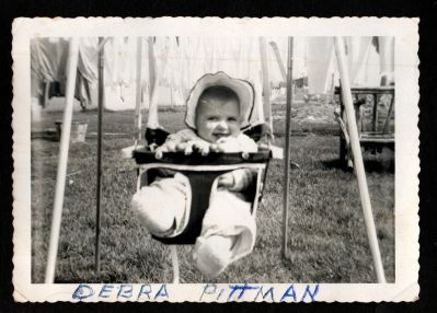 Debra Pittman

THIS HAS BEEN RETURNED TO FAMILY

This was Donated by by Cheryl Webber/The Terry Girls Genealogy.

This photo states: "Debra Pittman"
