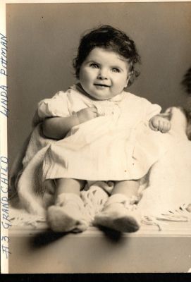Linda Pittman

THIS HAS BEEN RETURNED TO FAMILY

This was Donated by by Cheryl Webber/The Terry Girls Genealogy.

This photo states: "#3 grandchild, Linda Pittman"
