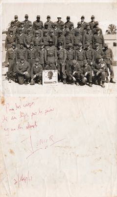 Blue Devils, Company F, First Battalion, Third Brigade, 21, Fort Leonard Wood, Missouri

This was Donated.

This photo was found in the U. S. Army Training Center Book for Fort Leonard Wood in Missouri.

Per Susan Sonju: The F1 4PLT stands for Company F, 1st Battalion, 4th Platoon. The 3D BCT means "The 3rd Battalion, 10th Infantry Regiment is a component of the 3rd Brigade, which has conducted Basic Combat Training at Fort Leonard Wood since at least 1956." The second B referring to a specific company or battalion within the basic training structure at Fort Leonard Wood.


