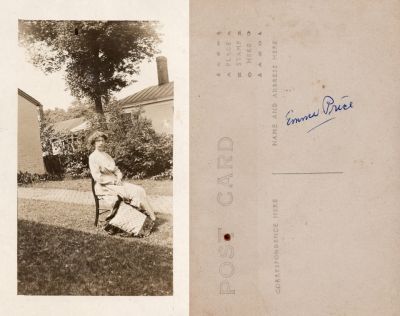 Emma Price

This Real Photo Postcard (RPPC) states: "Emma Price"

