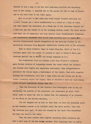 Mrs. Robert M. Thomas
THIS HAS BEEN RETURNED TO FAMILY

This letter was sent to Mrs. Robert M. Thomas.

It was Signed by "Flash Gordon", Edward.

It is Dated 5 November 1938. Los Angeles.

Page 3 of 4
