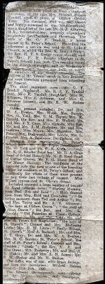 Mildred Helena Athawes Tendall Obituary

THIS HAS BEEN RETURNED TO FAMILY

This is the Obituary for Mildred Helena Athawes Tendall.

Date of Death 17 February 1920.

Obituary States she died at age 40.

NOTE: Baptism Records show Mildred Helena Athawes Birthdate as 24 June 1871. This would make her 48 at the time of Death. Could be a typo error in obituary?
