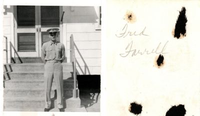 Fred Farrell

THIS HAS BEEN RETURNED TO FAMILY

This Photo States: "Fred Farrell"

