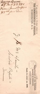 Carl Herman Beese

THIS HAS BEEN RETURNED TO FAMILY

Pension documents for Carl Herman Beese
