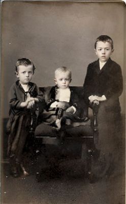Edward Lloyd Sechrist, Harry Centenniel Sechrist and John Sechrist

THIS HAS BEEN RETURNED TO FAMILY

This CdV Photograph is of Edward Lloyd Sechrist, Harry Centenniel Sechrist and John Sechrist

