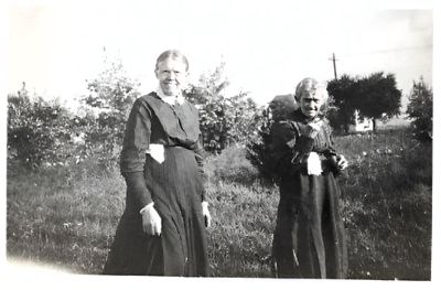 Julia Ann Shoemaker Sechrist and Amanda Sechrist Fauber

THIS HAS BEEN RETURNED TO FAMILY

This photo is of Julia Ann Shoemaker Sechrist and Amanda Sechrist Fauber
