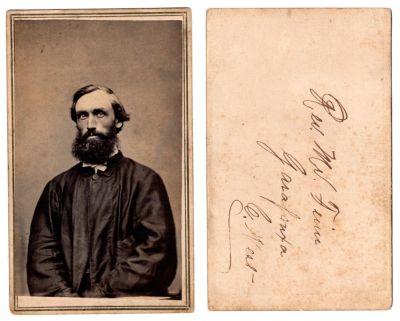 Rev. Francis Mulroney Finn

This was Donated by by Cheryl Webber/The Terry Girls Genealogy.

This CdV Photograph states: "Rev. Mr. Finn, Garafraxa, C. West"
