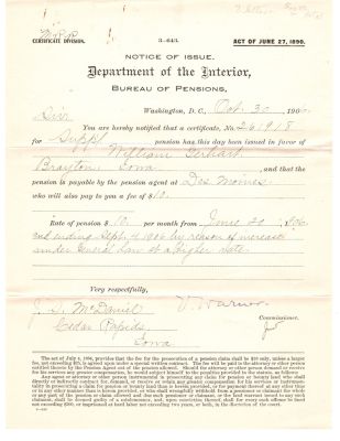William McClary Gerhart

This was Donated by Mary Muhlford

William McClary Gerhart Civil War Pension Document
