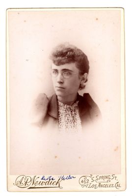 Oriah Leota Keller

THIS HAS BEEN RETURNED TO FAMILY

This was Donated by Denise Ayers

This Cabinet Card Photo states: "Leota Keller"

The Photographers name is "Newdick", Los Angeles, California

