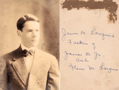 James Marion Longino

This Photo states: "James M. Longino, Father of James M. Jr. & Glenn M. Longino"

