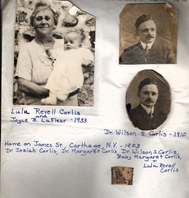 Dr. Wilson Squire Corlis, Lulu Reyell Corlis & Joyce B. LaFleur

This was Donated

Dr. Wilson Squire Corlis & his wife, Lulu Reyell Corlis.

Dr. Wilson Squire Corlis was a Veterinary & the meat & milk inspector.
