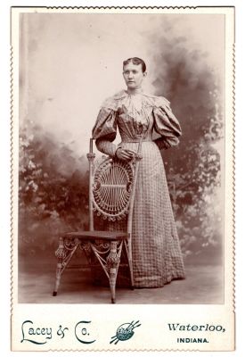 Unidentified

This was Donated by Denise Ayers

Unidentified Cabinet Card Photo

The Photographers name is "Lacey & Co.", Waterloo, Indiana
