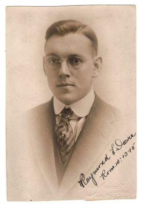 Raymond Leonard Davis

This was Donated by Cheryl Webber/The Terry Girls Genealogy

This photo states: "Raymond L. Davis, Rom. 10: 10-15"

The Photographers name is "Rembrandt", Chicago, Illinois

NOTE: Raymond L. Davis was a Missionary in 1917 in the Congo.
