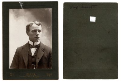 Click to view full size image
==============
Herb Temte
This was Donated by Cheryl Webber/The Terry Girls Genealogy
This photo mounted on board states: "Herb Temte"
The Photographers name is "Ellis", Bryant, South Dakota
Herb Temte
This was Donated by Cheryl Webber/The Terry Girls Genealogy
This photo mounted on board states: "Herb Temte"
The Photographers name is "Ellis", Bryant, South Dakota