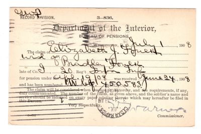 Bradley Foulk

THIS HAS BEEN RETURNED TO FAMILY

This was Donated by Mary Muhlford

Civil War Document for Bradley Foulk
