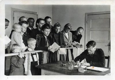 Unidentified

THIS HAS BEEN DONATED TO THE FILM ARCHIVE, (THE NATIONAL ARCHIVES OF ESTONIA)

Unidentified Photo from the Displaced Persons Camp near Wentorf, which is near Hamburg, Germany.
