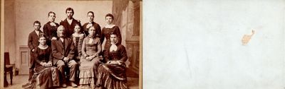 Unidentified

THIS HAS BEEN RETURNED TO FAMILY

Unidentified Cabinet Card Photo in the Austin/McGregor, Family Album.
