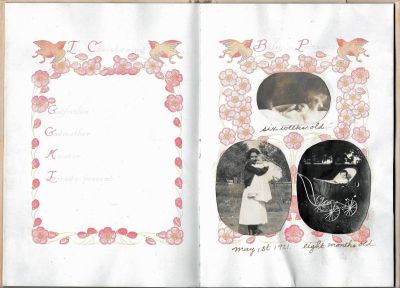 Click to view full size image
==============
John Lowell Berry Baby Book
THIS HAS BEEN RETURNED TO FAMILY
Baby Pictures: At six weeks old, at 8 months old, and one photo taken May 1, 1921.
 John Lowell Berry Baby Book
THIS HAS BEEN RETURNED TO FAMILY
Baby Pictures: At six weeks old, at 8 months old, and one photo taken May 1, 1921.