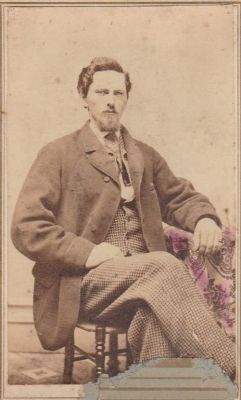 Oliver Hutchinson

This was Shared by Paul Skipper.

This CdV Photograph States: "Helen Brooks Husband, Oliver Hutchinson:

Oliver Sayles Hutchinson Date of Birth is 29 November 1842. Oliver Died on 14 August 1918. Oliver Married Helen M. Brooks. Oliver Sayles Hutchinson was the son of Orin Hutchinson & Polly Aldrich.
