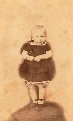Unidentified

THIS HAS BEEN DONATED TO THE JAMES A. GARFIELD NATIONAL HISTORICAL MUSEUM

This was Donated by Jessica Quiroz

Unidentified CdV Photograph. 

NOTE: The child strongly resembles other photos of the Garfield children. 
