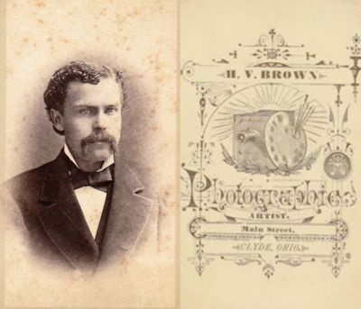 Unidentified

THIS HAS BEEN DONATED TO THE JAMES A. GARFIELD NATIONAL HISTORICAL MUSEUM

This was Donated by Jessica Quiroz

Unidentified CdV Photograph

The Photographers name is  "H. V. Brown", Clyde, Ohio. 
This man is believed to be the same person as shown in two childhood tintype photos within this Album.
