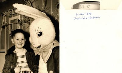 Unidentified

This Photo States: "Easter, 1953. Frederick & Nelson."

NOTE: Frederick & Nelson was a Seattle, Washington based Department Store from 1891 to 1992. 
