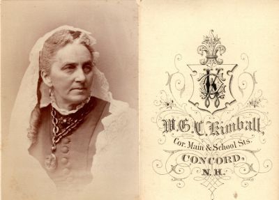 Unidentified

Unidentified CdV Photograph

The Photographers name is "Kimball", Concord, New Hampshire.
