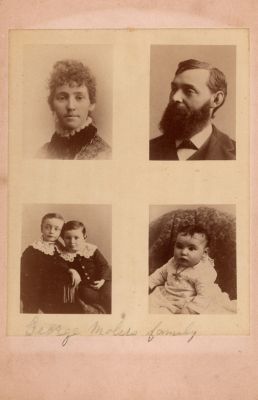 George Sylvanus Moler's Family

THIS HAS BEEN RETURNED TO FAMILY

This was Donated by Paul Skipper.

This photo mounted on board states: "George Moler's Family"
