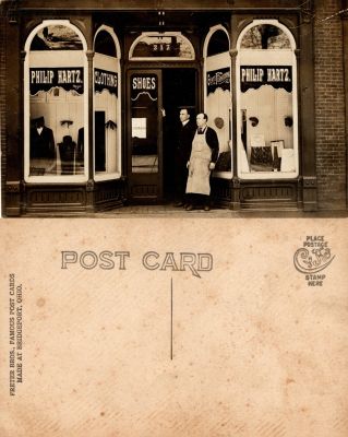 Philip Hartz Store

This Real Photo Postcard (RPPC) is of Philip Hartz Store. The people are unidentified.
