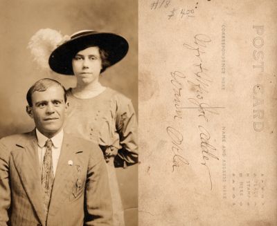 Mr. & Mrs. Joe Adder

This Real Photo Postcard (RPPC) States: "Mr. & Mrs. Joe Adder, Wann, Oklahoma"
