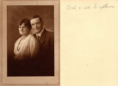 Robert "Bob" & Ida Durham

This Photo States: "Bob & Ida Durham"


