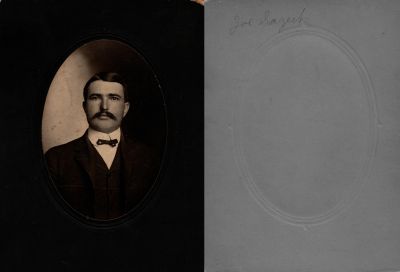 Joe Frederick Sagert

THIS HAS BEEN RETURNED TO FAMILY

This was Donated by Diane Senalik.

This photo mounted on board states: "Joe Sagert"

