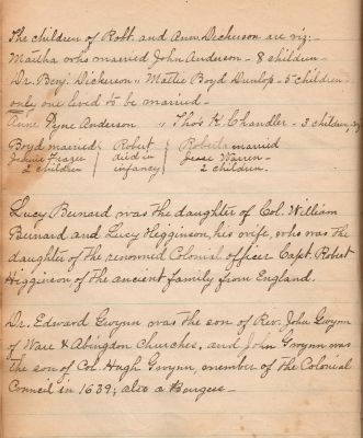 Captain Sally Louisa Tompkins Genealogy Book, Page 8

THIS HAS BEEN DONATED TO THE VIRGINIA MUSEUM OF HISTORY & CULTURE.

Tompkins Genealogy Book.

Page 8
